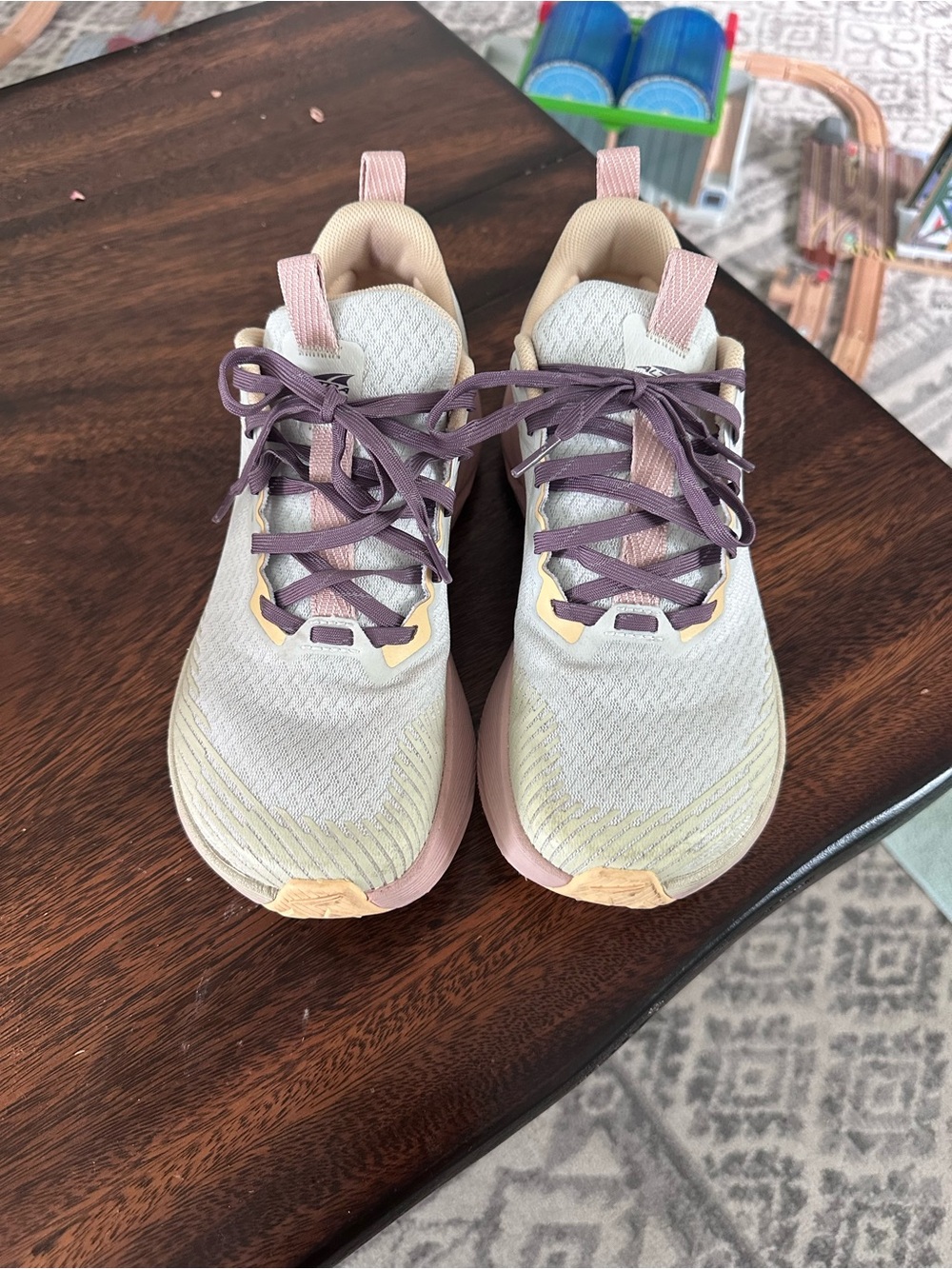 Altra Women’s Running Shoes in Cream and Purple